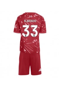 Liverpool Ronald Araujo #33 Babyklær Hjemme Fotballdrakt til barn 2026-27 Korte ermer (+ Korte bukser)